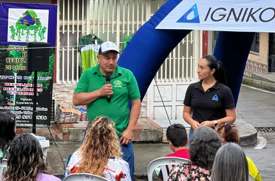 participacion en entrega parque asprovi en ibagué igniko