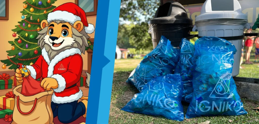 como reducir residuos en navidad igniko