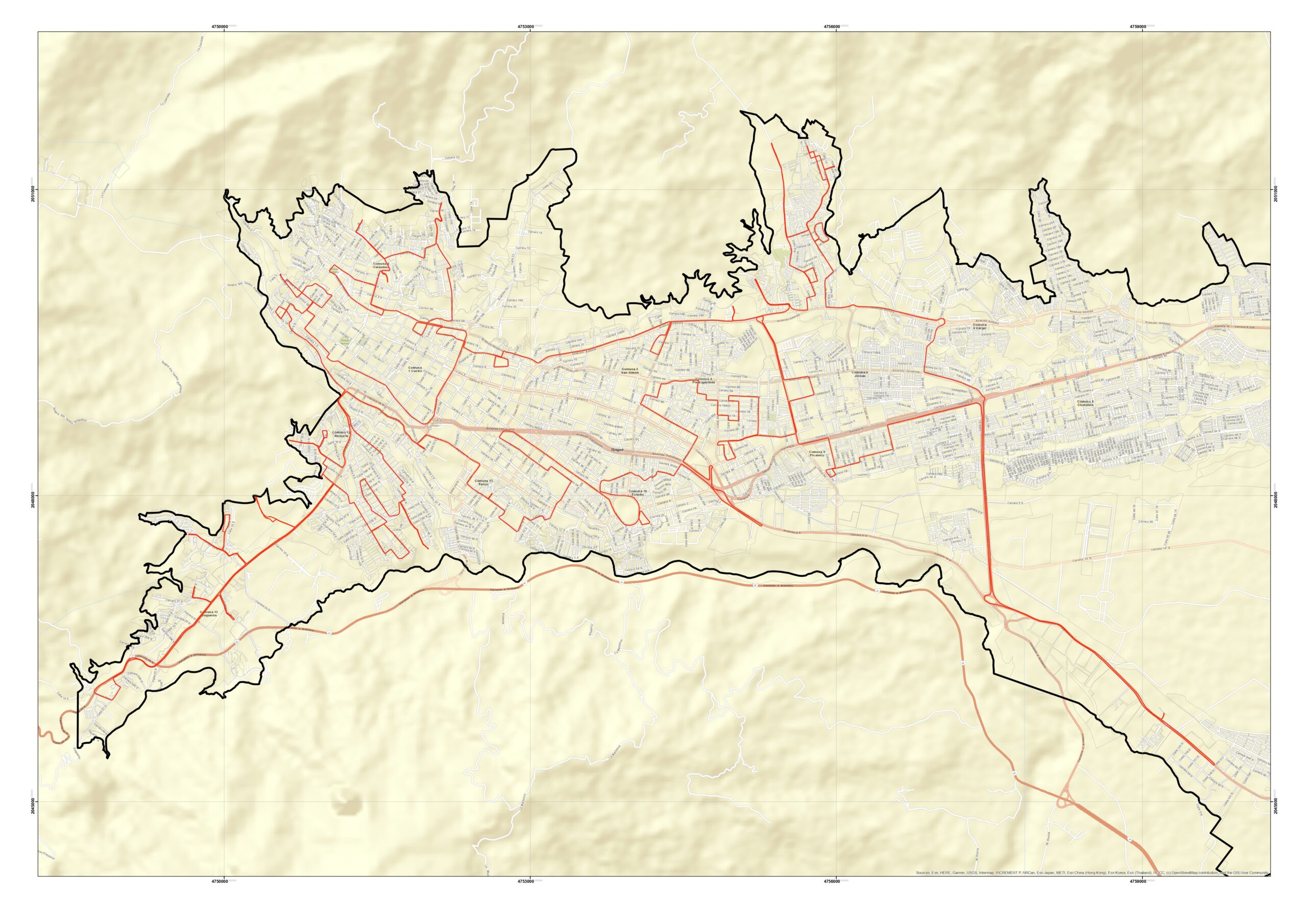 Mapa Ruta L-M-V