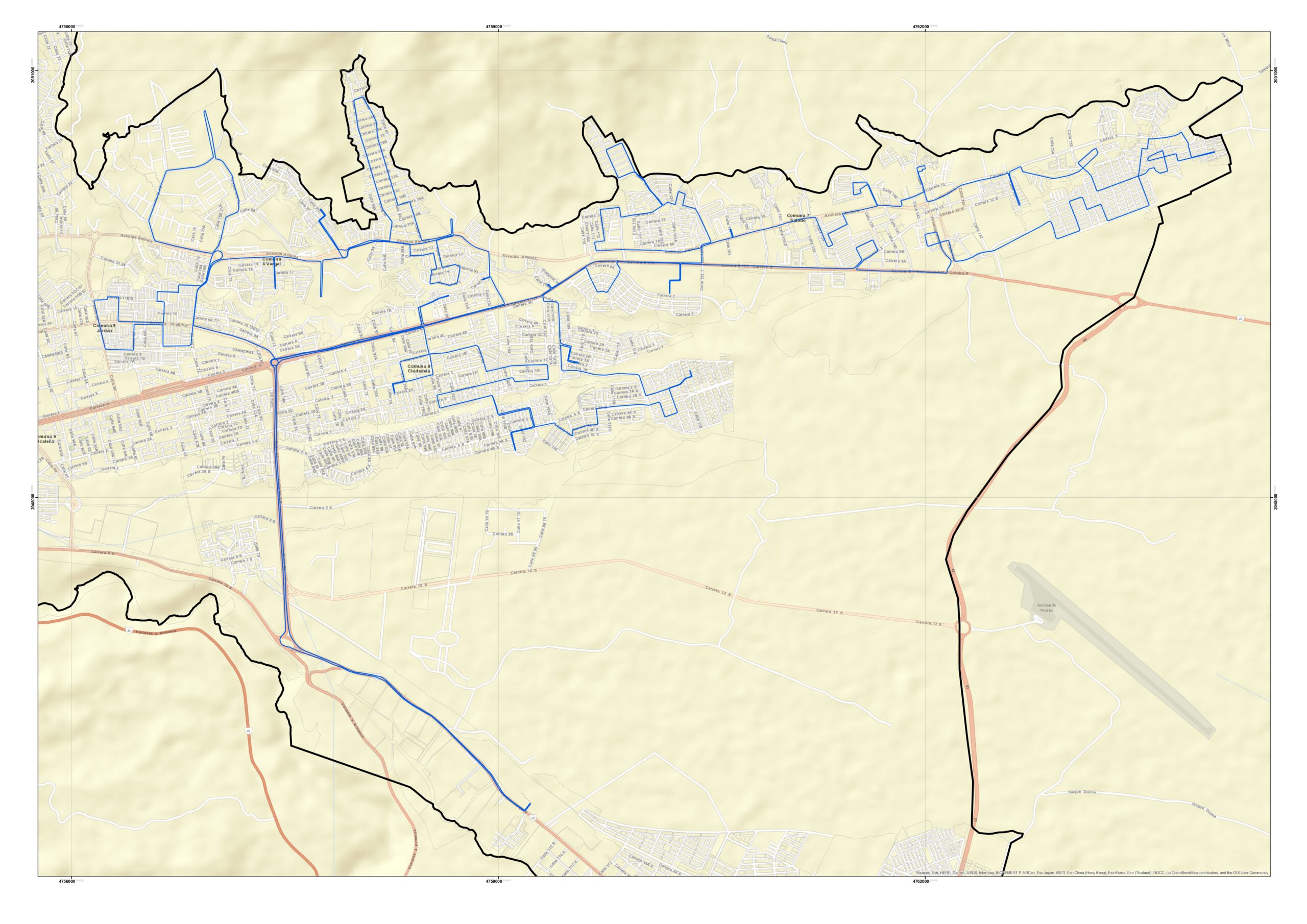Mapa Ruta M-J-S